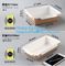 Kraft Rose Luxury Packaging Paper Lunch Box For Bento Malaysia Disposable 3 Compartment Folding Fast Food Burger Creativ supplier