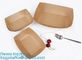 Take out Food Packing food containers Biodegradable Lunch Box Disposable Kraft Paper Box,brown kraft paper food box / Wh supplier
