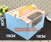 High Quality Cupcake Cake Box Packaging,Custom Print Professional, Paper Packing Moon Cake Box Printing, bagplastics pac supplier