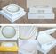 Kraft paper clear window biscuit / cookie / cake box,custom made fancy Luxury cardboard Coated paper cake box wholesale supplier