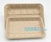 Compartment hinged container sugarcane bassage pulp food serving box 750ml bassage take out container bagplastics packa supplier