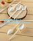 Disposable Biodegradable Corn Starch Fork Knife Spoon / Cutlery for Food,compostable disposable CPLA plastic knife with supplier