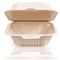 corn starch clamshell box,Corn Starch Food Container, Disposable Lunch Box,Biodegradable Microwave Corn Starch Food Cont supplier