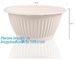 24oz disposable plastic soup bowl corn starch white bowls with lids,Disposable Round Soup Corn Starch Biodegradable Bowl supplier