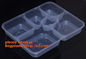 Food grade plastic disposable plastic take away bento box with 4 compartment,Containers Plastic Leakproof Food Container supplier