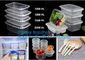 Transparent plastic fresh-keeping food storage container,plastic food lunch box,Food Portions box Perfect Portions food supplier