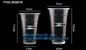 Food grade 12oz 375ml cold drink transparent biodegradebale PET disposable plastic cup/airline plastic drinking cup supplier