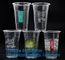 Food grade 12oz 375ml cold drink transparent biodegradebale PET disposable plastic cup/airline plastic drinking cup supplier
