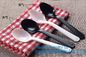 6&quot; PS Disposable Plastic Forks Spoons Knives Western Cultery Sets in Restaurants and Kitchens 48 pcs pink plastic cutler supplier