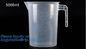 1L Clear measurement glass graduated cylinder jug for labor usage 200ml/400ml/900ml single wall water graduate measuring supplier