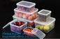 custom printed lunch box Freezer Microwave Dishwasher Safe Container Lids Plastic Food Lunch Box,storage egg box plastic supplier