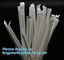 Biodegradable and compostable food grade PLA plastic drinking straw, individual pack,Eco-friendly biodegradable plastic supplier