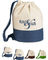 promotional eco friendly standard size cotton tote bag,drawstring cotton bag, custom logo printing drawstring organic co supplier