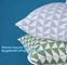Europe Luxurious design home decor sofa throw pillow blue geometric pattern cushion cover,fashion double color Sequins a supplier