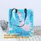 pvc bag with handle folding tote bag pvc swimsuit bag,Clear Vinyl Bags With Handles Clear Makeup Set PVC Zipper Bag supplier