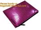 Custom k zipper bubble bag/bubble slider bag,Shielding Bag Aluminum Foil Bag Metallized Foil Bag Nylon Vacuum Bag supplier