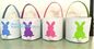 Rabbit canvas basket, Promotion Custom logo slogan Cheap Shopping 8oz 10oz original plain Cotton Canvas bag bagease pack supplier