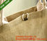 Heavy hold support Jute bag OEM Customized printing waterproof and reusable jute shopping bag with inner JUTE BAGS CARRI supplier