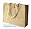 Reusable Natural Eco Personalised Hessian Jute Shopping Bags,Eco Shopping Wine Tote Clutch Supplier Small Gift Beach Pri supplier