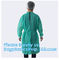 Non-woven SBPP Isolation Gown,Cheap SF SBPP Coverall/Overall for Medical use,Wholesale Disposable Dental Lab Coat bageas supplier