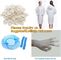 durable chemical resistant lab coats,elastic material coverall workwear,Disposable Medical Nonwoven White Lab Coat supplier