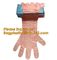 Disposable PE elbow length gauntlets gloves,disposable plastic PE glove with high quality for medical glove bagplastics supplier