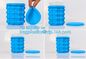 Kitchen Tools Revolutionary Space Saving Beer Wine BPA free Silicone And PP Ice Cube Maker Genie,Party Drink Tub Chillin supplier
