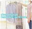 Transparent Wardrobe Storage Bags Cloth Hanging Garment Suit Coat Dust Cover,40&quot; Showerproof Transparent Suit Garment Co supplier