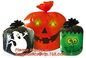 disposable Halloween Pumpkin Leaf Trash Bags Set 4 Orange Yard Decor Party Jack-O-Lantern,halloween pumpkin bag/ Hallowe supplier