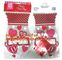 Decorative Candy Cello Bag Valentine's Day Clear Plastic Treat Bag,valentine's day Promotion gift colorful heart silicon supplier
