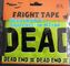 Rolls Halloween Caution Party Tape,Party halloween banner , plastic streamer caution party tape, fright tape bagease supplier