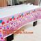 100% BIODEGRADABLE Cold-resistant wholesale custom disposable plastic table cover rolls pvc round table covers wedding supplier