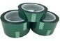 Green Polyester Silicone Adhesive Electroplating Tape Heat Resistant PET Powder Coating Tape Green Masking Tape bagplast supplier