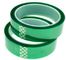 Green Polyester Silicone Adhesive Electroplating Tape Heat Resistant PET Powder Coating Tape Green Masking Tape bagplast supplier