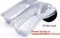 OEM Disposable kitchen use Aluminum Foil Container,Easy opening and simple Disposal Aluminium Foil Container BAGEASE PAC supplier