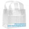 Promotion soft loop handle plastic bag produced by shanghai manufacturer,Foldable 100% Original PE Soft Loop Handle Plas supplier