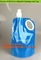 500ml can folding water bottle foldable water bag WITH hook,Kids Foldable Drinking Bottle/Collapsible Water Bag 16oz pac supplier