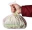 Wholesale Cornstarch 100% biodegradable and Compostable Custom T-shirt Shopping Packaging Bag On Roll,bagplastics bageas supplier