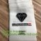 custom pink/white/black logo Reclosable slider Plastic Bags zipper garment packaging poly bag, PVC Plastic Slider Zipper supplier