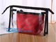 Travel Toiletry Bag Makeup Pouch Durable Carry-On Clear Zipper Small Cosmetics bag Simple Zipper Cosmetic Travel Bag supplier