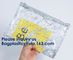 Window Makeup Cosmetic Bag Aluminum Foil Zip Lock EVA PVC Travel Accessorie,OEM and ODM Orders are welcome supplier