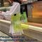 Iridescent bag Hologram Holographic Handbag waterproof shoulder bag,Hologram zipper pvc cosmetic bag supplier