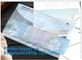 ECO Zipper Lock Slider Bag/Resealable PVC Slider Zip Poly Bag,Databundles Packing Bag,Transparent Plastic Zipper Bag Pou supplier