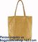 Recyclable Customized Printing Handbag Brown Tyvek Tote Bag Natural Tyvek Paper Shopping Bag, Bagease, Bagplastics supplier