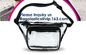 Bagease Clear PVC Fanny Pack With Double Zipper And Adjustable Strap,Clear PVC blacpack with top zipper opening supplier