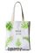Printing Palm Leaf Canvas Bag Cotton Canvas Handle Tote Bag Cotton Bag Customized Cheap Eco Silk Screen Printing Logo Re supplier