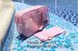 Eco ladies cosmetic bag PU leather pvc cosmetic pouch,Reusable Ladies Girls Clear Transparent PVC Cosmetic Pouch supplier
