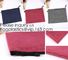 Felt Large Capacity Zipper Stationery Pouch School Solid Organizer Pen Case Students Pencil Bag Suit For Student Office supplier