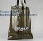 Personalized Custom Logo Reusable Vinyl Tote Folding Portable Transparent Pvc Shopping Bag,Pvc Shopping Tote Bag Grocery supplier