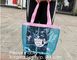 Custom Design Vinyl Mirror Surface Pvc Tote Shopping Bag,PVC Reusable Grocery Bag Summer Beach Bag Custom Logo Women Tra supplier